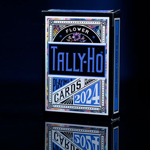 SOLOMAGIA Tally-Ho 2024 (Flower) Playing Cards by US Playing Card Co von SOLOMAGIA