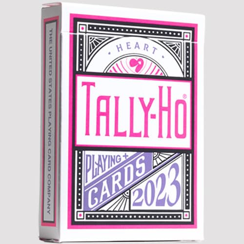 SOLOMAGIA Tally Ho Circle Back Heart Playing Cards by US Playing Card Co. von SOLOMAGIA