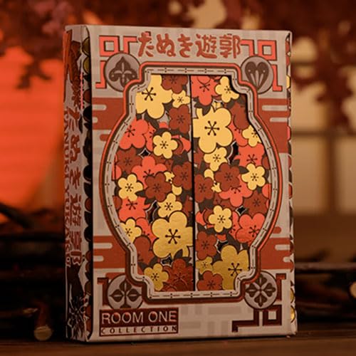 SOLOMAGIA Tanuki Yukaku (Hanafuda) Playing Cards von SOLOMAGIA