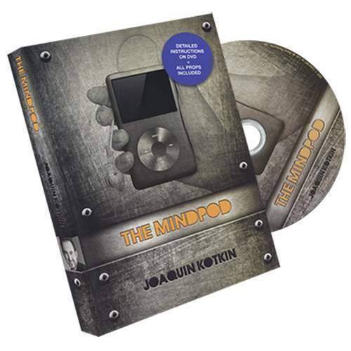 SOLOMAGIA The Mindpod (DVD and Gimmick) by Joaquin Kotkin and Luis de Matos - Anweisungsbuch und DVD - Zaubertricks und Props von SOLOMAGIA