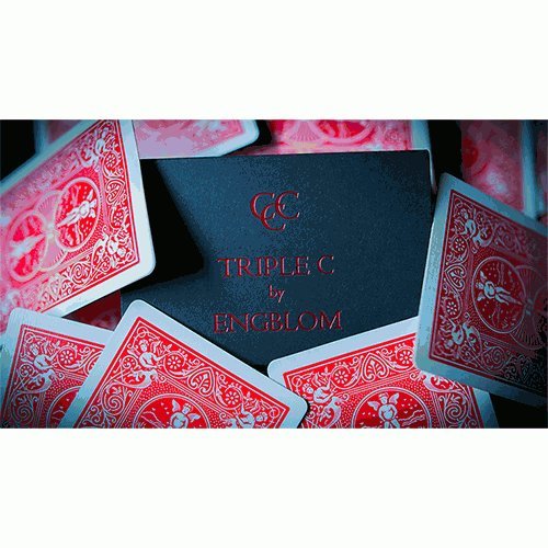 SOLOMAGIA Triple C (Blue Gimmicks and Online Instructions) by Christian Engblom - Karten Tricks - Zaubertricks und Props von SOLOMAGIA