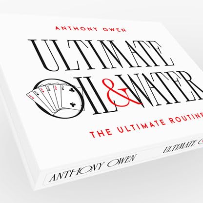 SOLOMAGIA Ultimate Oil and Water (Gimmicks, Online Instructions and Special Cards) by Anthony Owen von SOLOMAGIA