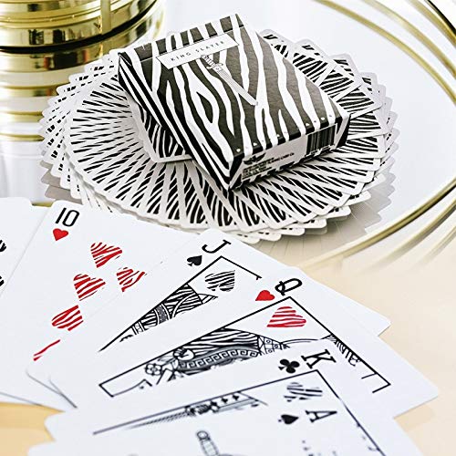 SOLOMAGIA Zebra King Slayer Playing Cards von SOLOMAGIA