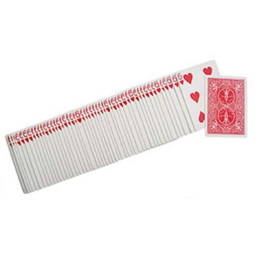 Spielkarten Bicycle Gaff Cards - Spielkarten sind alle gleich - Rückseite rot - Gaff Kartenspiel - Zaubertricks und Magie von SOLOMAGIA