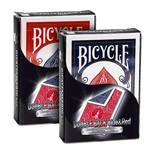 U.S.P.C.C. Bicycle - Supreme Line - Double Back - Red/Blue U.S.P.C.C. Bicycle - Supreme Line - Double Back - Red/Blue von SOLOMAGIA