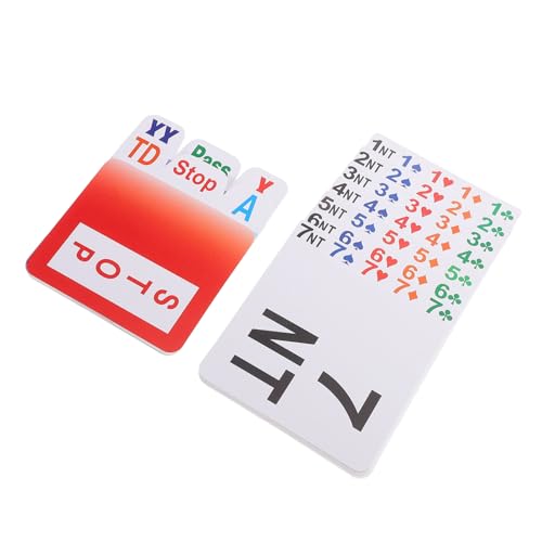 SOLUSTRE 1 Satz Anrufkarte Kartenspiele PVC von SOLUSTRE