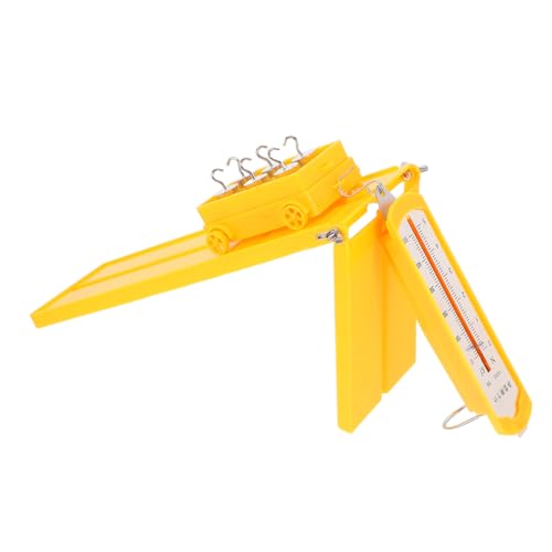 SOLUSTRE 1 Satz Hebelscheibe -Set Wissenschaftliches Experiment Für DIY-modellbausatz Für Physikexperimente Flaschenzüge Mit Halter Riemenscheibenbewegungswerkzeug Eisen Yellow SOLUSTRE 1 Satz Hebelscheibe -Set Wissenschaftliches Experiment Für DIY-modellbausatz Für Physikexperimente Flaschenzüge Mit Halter Riemenscheibenbewegungswerkzeug Eisen Yellow von SOLUSTRE