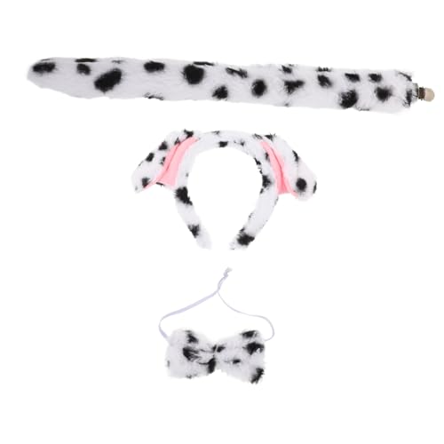SOLUSTRE 1 Satz Kostümset für Cosplay Teiliges mit Haarreif Fliege für Halloween und Mottopartys Weiches Material Niedliches Design für Tierkostüme und Bühnenaufführungen SOLUSTRE 1 Satz Kostümset für Cosplay Teiliges mit Haarreif Fliege für Halloween und Mottopartys Weiches Material Niedliches Design für Tierkostüme und Bühnenaufführungen von SOLUSTRE