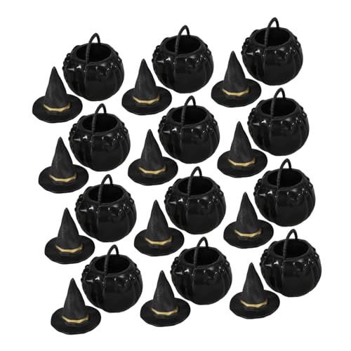 SOLUSTRE 1 Satz Mini Halloween Hexenhut und Kessel DIY Dekoration für Puppenhäuser und Partys Perfektes Zubehör für Halloween Feiern und Kreative Bastelprojekte SOLUSTRE 1 Satz Mini Halloween Hexenhut und Kessel DIY Dekoration für Puppenhäuser und Partys Perfektes Zubehör für Halloween Feiern und Kreative Bastelprojekte von SOLUSTRE