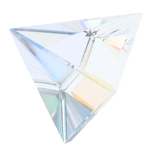 SOLUSTRE 1 Satz Sun Prisma Fotografie-requisiten Sonnenfänger Innenfenster Farbprismenwürfel Gartenfensterdekoration Wintergarten Kleine Prismenstütze Fensterprisma Transparent Glas von SOLUSTRE