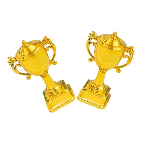 SOLUSTRE 1 Satz Trophäendekoration Kuchen Jungs Name Funkeln Klein Mini-trophäenbecher Party Kind Dekorationen Trophäenpreis Mini-kunststoff-trophäen Fußball-trophäe Golden Plastik 2 Stück SOLUSTRE 1 Satz Trophäendekoration Kuchen Jungs Name Funkeln Klein Mini-trophäenbecher Party Kind Dekorationen Trophäenpreis Mini-kunststoff-trophäen Fußball-trophäe Golden Plastik 2 Stück von SOLUSTRE