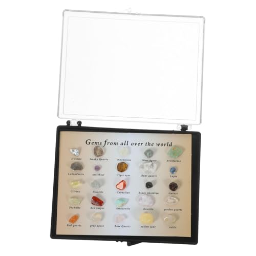 SOLUSTRE 1 Satz natürliches Erz Bastelsets Gesteinsidentifikationsset Steindekor Wissenschaft Lernstein Probe naturstein edelstein feng shui gems unregelmäßiges Steinornament Steinsammlung SOLUSTRE 1 Satz natürliches Erz Bastelsets Gesteinsidentifikationsset Steindekor Wissenschaft Lernstein Probe naturstein edelstein feng shui gems unregelmäßiges Steinornament Steinsammlung von SOLUSTRE
