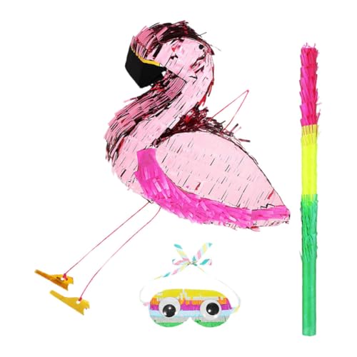 SOLUSTRE 1 Set Party Piñata Kleiner Piñata-stick Und Augenbinde Babyparty Geburtstag Tierthema Party-spiel Und Dekoration Rosa SOLUSTRE 1 Set Party Piñata Kleiner Piñata-stick Und Augenbinde Babyparty Geburtstag Tierthema Party-spiel Und Dekoration Rosa von SOLUSTRE