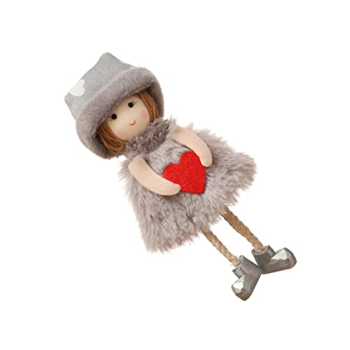SOLUSTRE 1 Stück Liebe Engel Anhänger Plüschpuppen Plüschpuppe für Mädchen Süße Puppe weiche Puppe Puppenornamente Mädchenpuppe Puppe Plüsch Cartoon Plüschspielzeug Plüschtiere Grau SOLUSTRE 1 Stück Liebe Engel Anhänger Plüschpuppen Plüschpuppe für Mädchen Süße Puppe weiche Puppe Puppenornamente Mädchenpuppe Puppe Plüsch Cartoon Plüschspielzeug Plüschtiere Grau von SOLUSTRE
