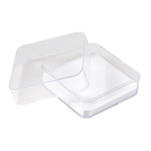 SOLUSTRE 1 Stück Packung Käfig Transparente Musterbox Glasvitrine Stehend von SOLUSTRE
