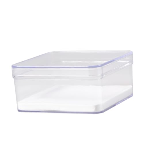 SOLUSTRE 1 Stück Packung Käfig durchsichtige Vitrine für Sammlerstücke Löschen Sie die Anzeige schmuck-aufbewahrung Transparente Box glasvitrine stehend transparente Musterbox von SOLUSTRE