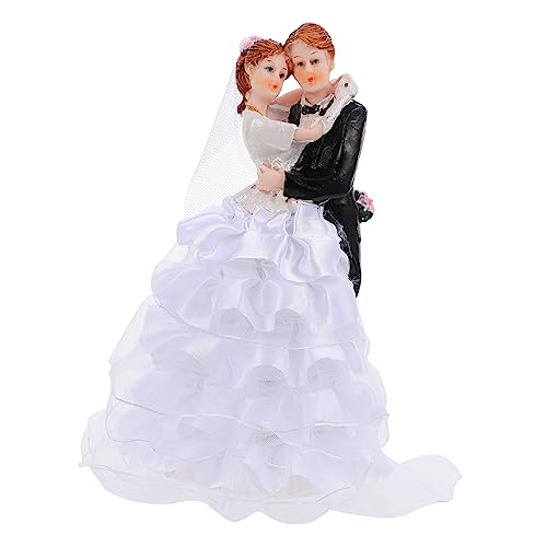 SOLUSTRE 1 Stück Schmuck Für Braut Und Bräutigam Brautpaar Schmücken Paar Figur Kuchen Heiraten Topper Hochzeitstorte Zur Stütze Braut Bräutigam Figuren Pastell Groß Fee Gittergewebe SOLUSTRE 1 Stück Schmuck Für Braut Und Bräutigam Brautpaar Schmücken Paar Figur Kuchen Heiraten Topper Hochzeitstorte Zur Stütze Braut Bräutigam Figuren Pastell Groß Fee Gittergewebe von SOLUSTRE