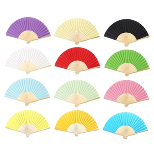 SOLUSTRE 10 Stück Teiliges Papierfächer zum Bemalen Faltbare Diy Fächer für Leere Bastel Faltfächer Mischfarben für Malen Partydekoration und Geschenkideen SOLUSTRE 10 Stück Teiliges Papierfächer zum Bemalen Faltbare Diy Fächer für Leere Bastel Faltfächer Mischfarben für Malen Partydekoration und Geschenkideen von SOLUSTRE