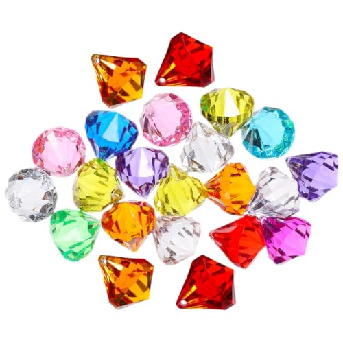 SOLUSTRE 100 Stück Diamant Deko Steine Partyspiel Schmucksteine Transparente Edelsteine für Kindergeburtstag Fasching Mitgebsel Schatzsuche Zubehör Zufällige Farbe Zufällige Farbe SOLUSTRE 100 Stück Diamant Deko Steine Partyspiel Schmucksteine Transparente Edelsteine für Kindergeburtstag Fasching Mitgebsel Schatzsuche Zubehör Zufällige Farbe Zufällige Farbe von SOLUSTRE