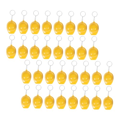 SOLUSTRE 100 Stück Teiliges Mini-baustellenhelm Schlüsselanhänger Gelber Sicherheitshelm Schlüsselring Robust und Vielseitig für Partygeschenke Rucksackanhänger Geburtstagsfeiern SOLUSTRE 100 Stück Teiliges Mini-baustellenhelm Schlüsselanhänger Gelber Sicherheitshelm Schlüsselring Robust und Vielseitig für Partygeschenke Rucksackanhänger Geburtstagsfeiern von SOLUSTRE