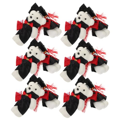 SOLUSTRE Abschlussbär-plüschtier-set 12-teilig Dekorative Mini-bären Als Partygeschenk Mütze Stofftier Für Die Abschlussfeier SOLUSTRE Abschlussbär-plüschtier-set 12-teilig Dekorative Mini-bären Als Partygeschenk Mütze Stofftier Für Die Abschlussfeier von SOLUSTRE