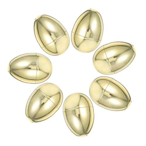 SOLUSTRE 12stücke Füllbare Ostereier Kunststoff Goldene Dekorative Eier Für Ostern Füllspielzeug Und Partygeschenke Kreative Überraschungen Für Und Feiern SOLUSTRE 12stücke Füllbare Ostereier Kunststoff Goldene Dekorative Eier Für Ostern Füllspielzeug Und Partygeschenke Kreative Überraschungen Für Und Feiern von SOLUSTRE