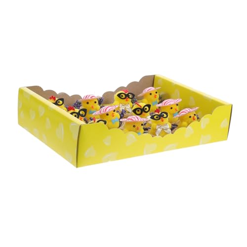 SOLUSTRE 12stücke Farmtiere Figuren Kleine Kunststoffspielzeuge Für Ostern Partys Und Garten-Dekoration Für Mädchen Und Erwachsene von SOLUSTRE