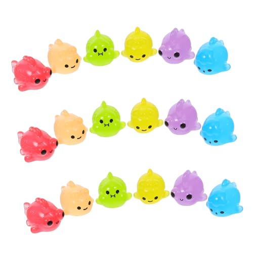 SOLUSTRE 18 Stück Teiliges Mini Resin Goldfische Leuchtende Aquarium Dekofiguren Winzige Fischornamente für DIY Fischbecken Kreative Mikro Landschaft Kompakte Tierfiguren für Wohn und SOLUSTRE 18 Stück Teiliges Mini Resin Goldfische Leuchtende Aquarium Dekofiguren Winzige Fischornamente für DIY Fischbecken Kreative Mikro Landschaft Kompakte Tierfiguren für Wohn und von SOLUSTRE