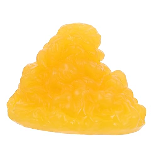 SOLUSTRE 1Stk fettes modell Gehirnmodell Anatomiemodell fette Bremssättel Körper-Smart-Waage körpermodell Fettmodell 1-Pfund-Demonstrationsgerät Klasse Modell für tpe Yellow von SOLUSTRE