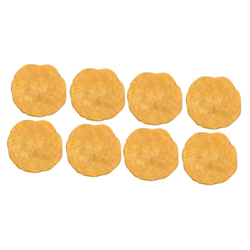 SOLUSTRE 2 Sätze Geldwanzen- Fossilien Agypten Unterrichtsmaterial Sammlerstücke Decor Mockin Schüler Unterrichten Tischschmuck Lehrmittel Dekoration Modell Orange 4 Stück * 2 von SOLUSTRE