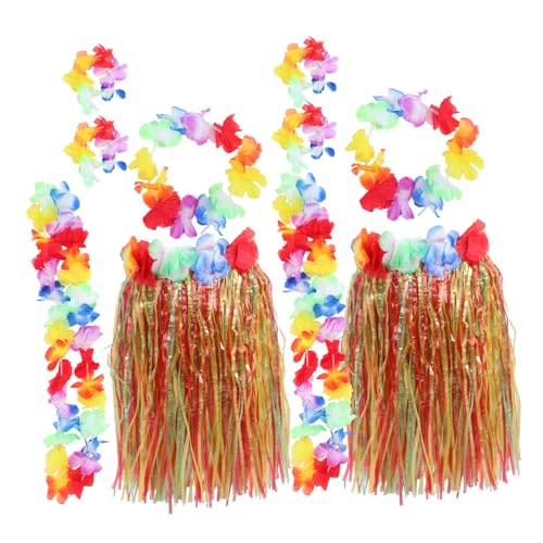 SOLUSTRE 2 Sätze Hawaiian Party Rock Set Teilig Hawaii Kostüm Sommer Strand Luau Mottoparty Zubehör für Familie Freunde Leicht Tragbar SOLUSTRE 2 Sätze Hawaiian Party Rock Set Teilig Hawaii Kostüm Sommer Strand Luau Mottoparty Zubehör für Familie Freunde Leicht Tragbar von SOLUSTRE