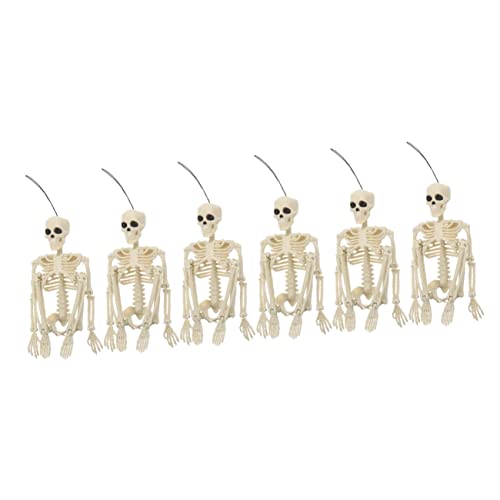 SOLUSTRE 2 Sätze Menschliches Skelett Skelett Halloween Aussendeko Halloween Party Halloween Prop Dekoration Lustig Halloween- -skelett Simuliertes Skelett Plastik 3 Stück * 2 SOLUSTRE 2 Sätze Menschliches Skelett Skelett Halloween Aussendeko Halloween Party Halloween Prop Dekoration Lustig Halloween- -skelett Simuliertes Skelett Plastik 3 Stück * 2 von SOLUSTRE