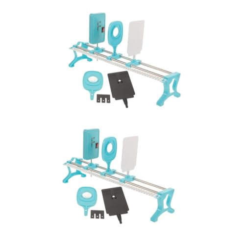SOLUSTRE 2 Sets Optische Experimentierausrüstung Instrumentenwerkzeuge Vergrößerungslöten Physik Experimentierausrüstung Optische Werkzeuge Optische Instrumentenausrüstung von SOLUSTRE