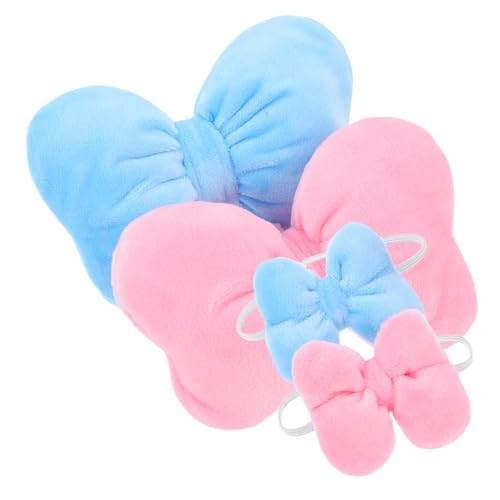 SOLUSTRE 2 Sets Puppen-Schleifen-Kopfbedeckungen: Plüsch-Ankleide-Dekorationen für 17 cm große Puppen mit Fliege und Schleife – Ankleidezubehör für Rollenspiele SOLUSTRE 2 Sets Puppen-Schleifen-Kopfbedeckungen: Plüsch-Ankleide-Dekorationen für 17 cm große Puppen mit Fliege und Schleife – Ankleidezubehör für Rollenspiele von SOLUSTRE