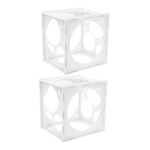 SOLUSTRE 2 Stück Box Ballonmessbox Ballonzubehör Ballongrößenmesser Elektronischer Messlöffel Ballongrößenmesser Messwerkzeug Ballonstürmer Ballonkalibrator Pvc Weiß SOLUSTRE 2 Stück Box Ballonmessbox Ballonzubehör Ballongrößenmesser Elektronischer Messlöffel Ballongrößenmesser Messwerkzeug Ballonstürmer Ballonkalibrator Pvc Weiß von SOLUSTRE