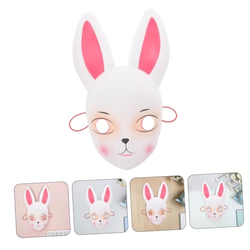 SOLUSTRE 2 Stück Hasenmaske Maske Ostermaskendekoration Hasenmaske Für Ostern -cosplay-maske Osterhasenmaske Halloween-partymaske Cosplay -requisite Hasenkostüm Maske Weiß Plastik SOLUSTRE 2 Stück Hasenmaske Maske Ostermaskendekoration Hasenmaske Für Ostern -cosplay-maske Osterhasenmaske Halloween-partymaske Cosplay -requisite Hasenkostüm Maske Weiß Plastik von SOLUSTRE