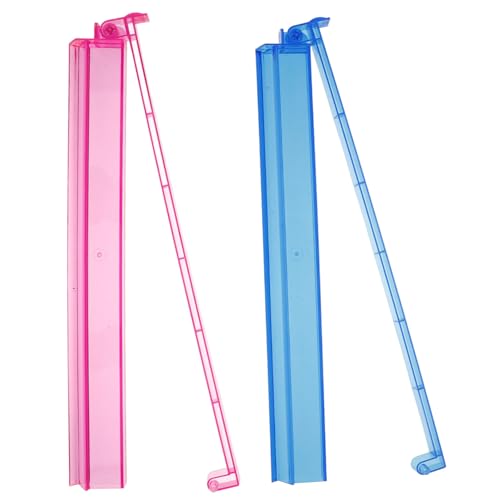 SOLUSTRE 2 Stück Mahjong Push Ruler Transparente Mahjong Push und Hochwertige Ausrüstung für Anordnen von SOLUSTRE