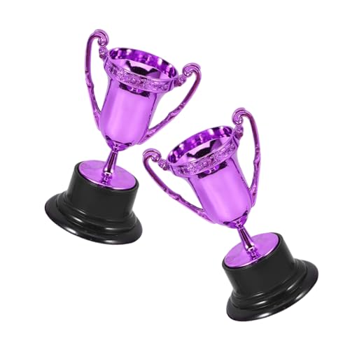 SOLUSTRE 2 Stück Mini Trophäen Kreative Pokale für Kindergarten Spiele und Wettbewerbe Auszeichnung für Schüler und Sportveranstaltungen Partydekoration mit Glänzendem Design SOLUSTRE 2 Stück Mini Trophäen Kreative Pokale für Kindergarten Spiele und Wettbewerbe Auszeichnung für Schüler und Sportveranstaltungen Partydekoration mit Glänzendem Design von SOLUSTRE