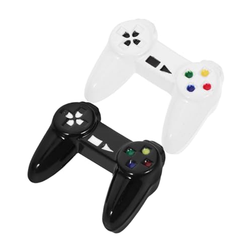 SOLUSTRE 2 Stück Miniatur Gamepad aus Legierung Realistisches Puppenhaus Zubehör Kreatives Robustes für Detailreiche Bjd Szenen Weiße Schwarze Miniatur Controller Dekoration SOLUSTRE 2 Stück Miniatur Gamepad aus Legierung Realistisches Puppenhaus Zubehör Kreatives Robustes für Detailreiche Bjd Szenen Weiße Schwarze Miniatur Controller Dekoration von SOLUSTRE