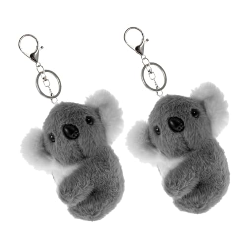 SOLUSTRE 2 Stück Plüsch Schlüsselanhänger Weicher Kuscheltier Anhänger mit Kette Niedliches Stofftier Bag Charm für Rucksack Handtasche zu Geburtstag und Weihnachten SOLUSTRE 2 Stück Plüsch Schlüsselanhänger Weicher Kuscheltier Anhänger mit Kette Niedliches Stofftier Bag Charm für Rucksack Handtasche zu Geburtstag und Weihnachten von SOLUSTRE