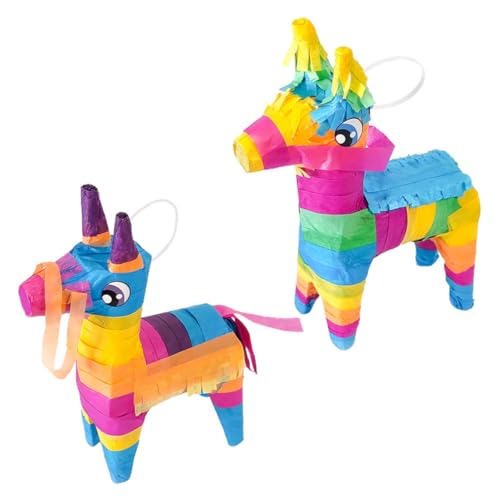 SOLUSTRE 2 Stück Teiliges Pinata Candy Box Farbenfrohe Geschenkbox aus Hochwertigem Papier Biologisch Abbaubar für Geburtstagsfeiern Partyzubehör Süßigkeitenaufbewahrung Kreative SOLUSTRE 2 Stück Teiliges Pinata Candy Box Farbenfrohe Geschenkbox aus Hochwertigem Papier Biologisch Abbaubar für Geburtstagsfeiern Partyzubehör Süßigkeitenaufbewahrung Kreative von SOLUSTRE