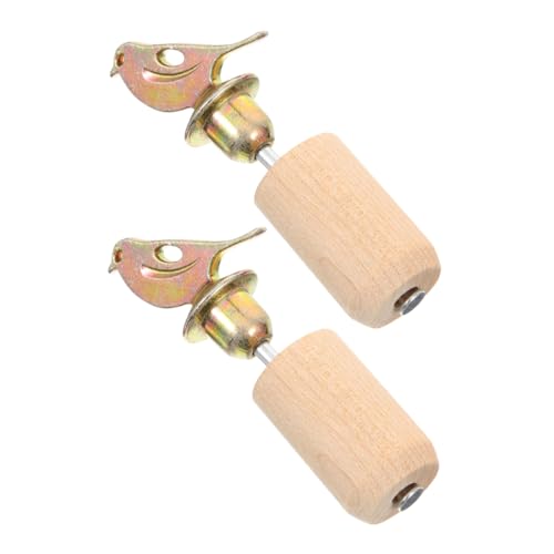 SOLUSTRE 2 Stück Vogelpfeife Zum Rufen Von Vögeln Vogelrufpfeife Vogelrufe Vogelpfeifen Pfeife Für Pfeifen Für Partypfeifen Pfeife Für Vogelrufer Beige Metall von SOLUSTRE