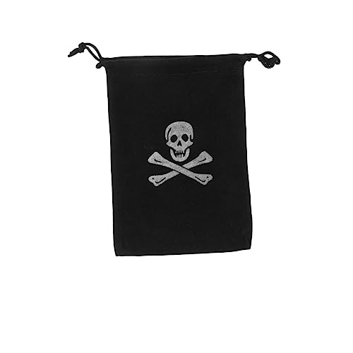 SOLUSTRE 20 Stück Piraten Münzbeutel aus Kordelzug Aufbewahrungstaschen für Halloween Kindergeburtstag und Piratenparty Kreatives Design für Süßigkeiten und Dekoration SOLUSTRE 20 Stück Piraten Münzbeutel aus Kordelzug Aufbewahrungstaschen für Halloween Kindergeburtstag und Piratenparty Kreatives Design für Süßigkeiten und Dekoration von SOLUSTRE