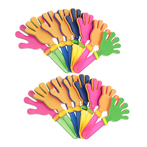 SOLUSTRE 20 Stück Teiliges Kunststoff Handklatschen Leichte Partyspielzeuge für Einfachem Griff für Sportveranstaltungen Feierlichkeiten und Schulpartys Zufällige Farbe Zufällige Farbe SOLUSTRE 20 Stück Teiliges Kunststoff Handklatschen Leichte Partyspielzeuge für Einfachem Griff für Sportveranstaltungen Feierlichkeiten und Schulpartys Zufällige Farbe Zufällige Farbe von SOLUSTRE
