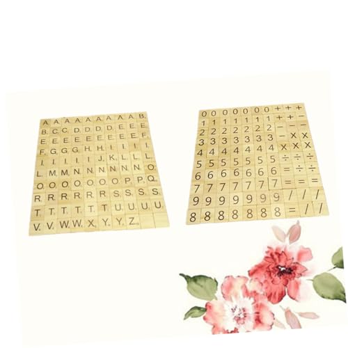 SOLUSTRE 200 Stück Teiliges Lernspielzeug aus Holz Großbuchstaben Zahlen Glatte Sichere Holzpuzzle für Frühe Bildung Pädagogische für Vorschulkinder und Kleinkinder SOLUSTRE 200 Stück Teiliges Lernspielzeug aus Holz Großbuchstaben Zahlen Glatte Sichere Holzpuzzle für Frühe Bildung Pädagogische für Vorschulkinder und Kleinkinder von SOLUSTRE