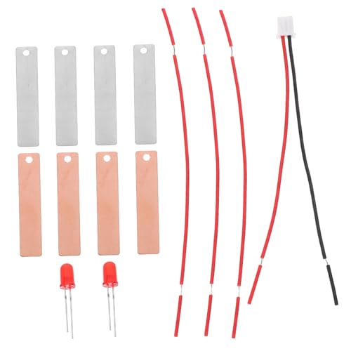SOLUSTRE 2Sätze Teiliges Obstbatterie Wissenschaftsset DIY Orangen Kartoffel Zitrone Batterie Kit für Lehrreiches Physikexperiment mit RGB LED für Schulprojekte SOLUSTRE 2Sätze Teiliges Obstbatterie Wissenschaftsset DIY Orangen Kartoffel Zitrone Batterie Kit für Lehrreiches Physikexperiment mit RGB LED für Schulprojekte von SOLUSTRE