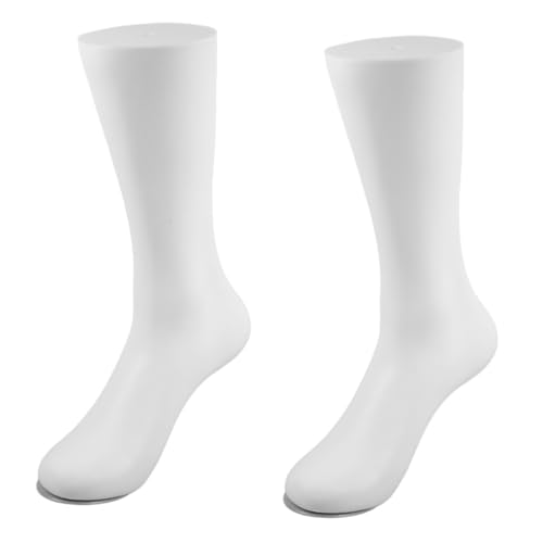 SOLUSTRE 2St Fußmodell Schuhständer Zubehör Armbandanzeige stapelbare schuhaufbewahrung durchsichtige Schuhkartons Sockenmodell Sockenpräsentation Schuhdisplay Modell Fußsocken Eisen Weiß SOLUSTRE 2St Fußmodell Schuhständer Zubehör Armbandanzeige stapelbare schuhaufbewahrung durchsichtige Schuhkartons Sockenmodell Sockenpräsentation Schuhdisplay Modell Fußsocken Eisen Weiß von SOLUSTRE