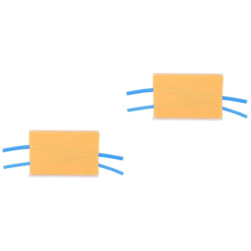 SOLUSTRE 2st Praxismodul Modelle Injektionstrainingsmodell Für Studenten Injektionskissen Aus Silikon Menschliches Hautmodell Aus Silikon Krankenschwester Kieselgel Übungsmatte Punktion von SOLUSTRE