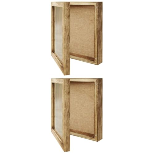 SOLUSTRE 2er-box Blumen Hängend Arbeitsplatte Abziehen Und Aufkleben Aufhänger Farn Im Freien Alphabet-aufkleber Probenvitrine Exemplare Draußen Pflanzen Steht Eukalyptus Halter Led Leinen- von SOLUSTRE