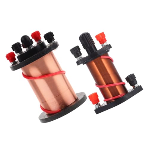 SOLUSTRE 2pcs Induktionsspule Für Laborwissenschaftliche Experimente Sekundärspule Für Klassenzimmer Physik Unterricht Demonstration Induktionspulen Für Die Elektromagnetische Induktion von SOLUSTRE